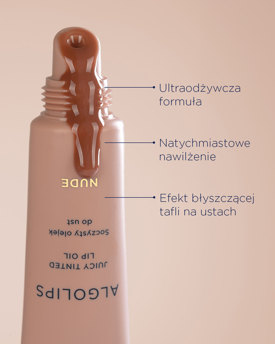 Pielęgnujący olejek do ust Nude