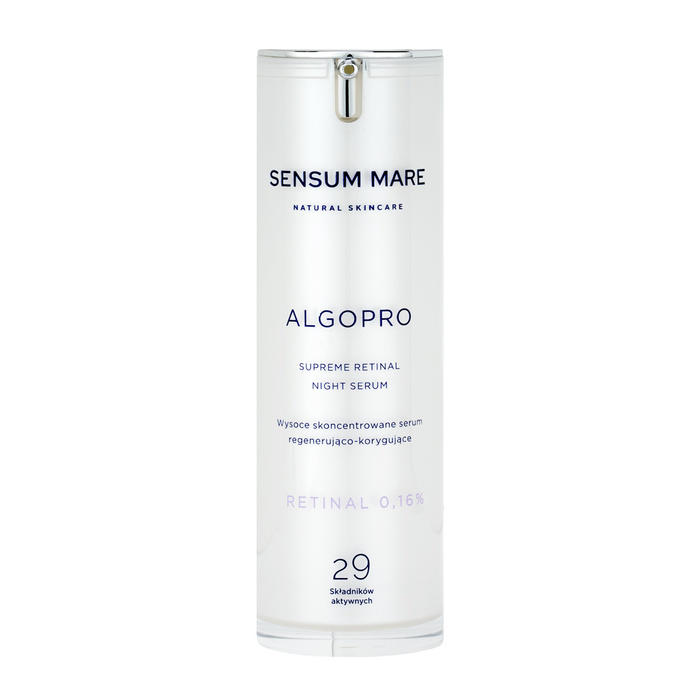 Highly concentrated regenerating and correcting serum with stable retinal 0,16% ALGOPRO