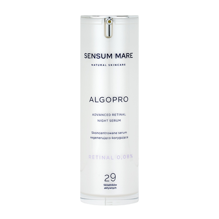 Concentrated regenerating and correcting serum with stable retinal 0,08% ALGOPRO