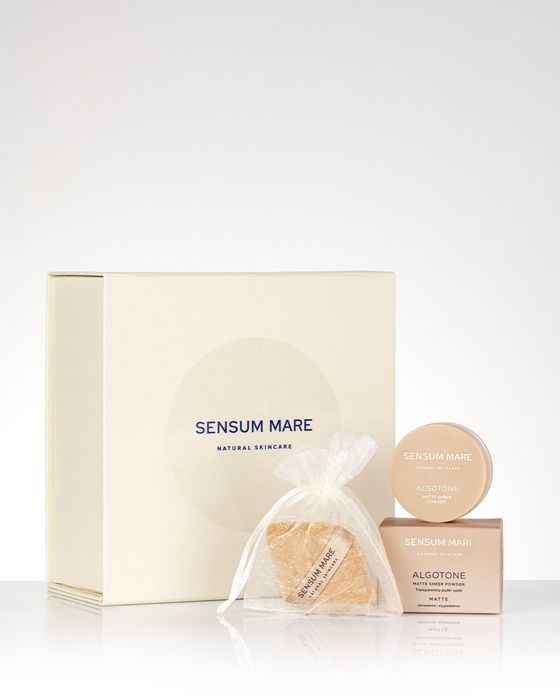 Soft Matte: puder matowy + puszek ALGOTONE 