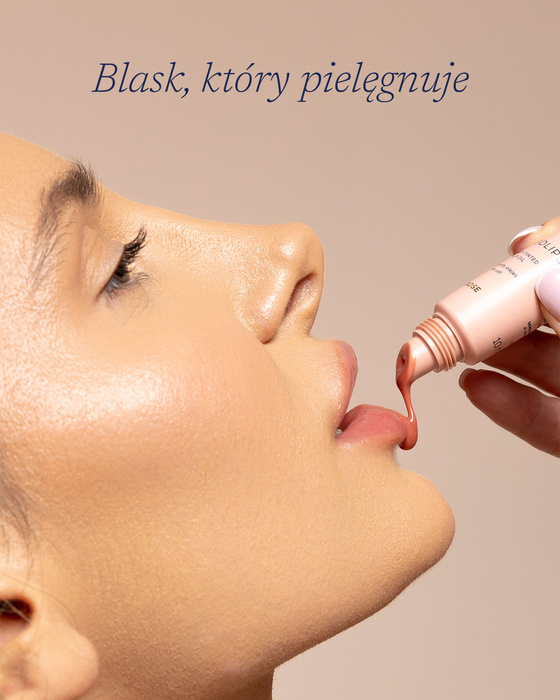 Pielęgnujący olejek do ust ROSE