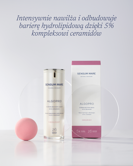 Wysoce regenerująco-odbudowujące serum z ceramidami