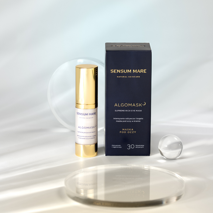 Intensely nourishing and rich eye cream mask ALGOMASK