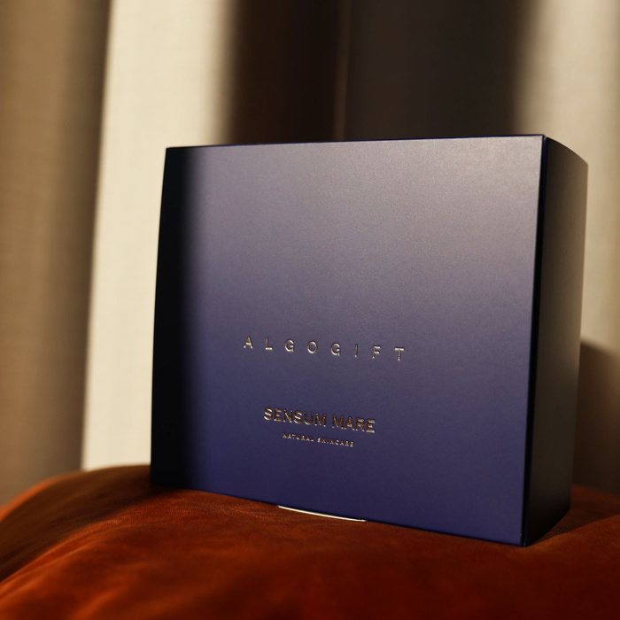 Zestaw prezentowy ALGOMASK - Maska do twarzy i maska pod oczy: Nawilżenie i regeneracja skóry 