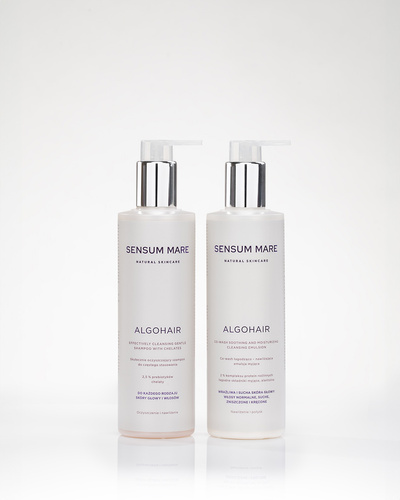 Zestaw duet oczyszczenie i nawilżenie skóry głowy i włosów