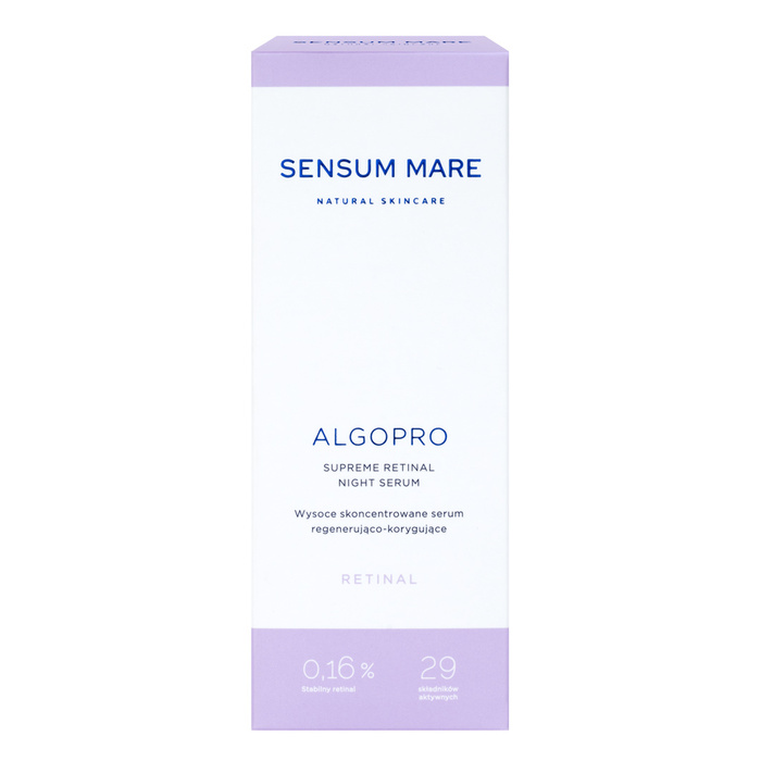 Wysoce skoncentrowane serum regenerująco-korygujące ze stabilnym retinalem 0,16%