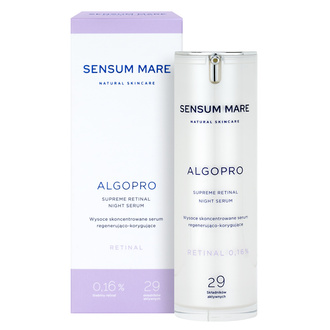 Wysoce skoncentrowane serum regenerująco-krygujące ze stabilnym retinalem 0,16% ALGOPRO