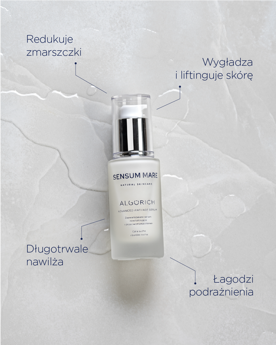 Zaawansowane serum rewitalizujące i przeciwzmarszczkowe cera sucha i bardzo sucha