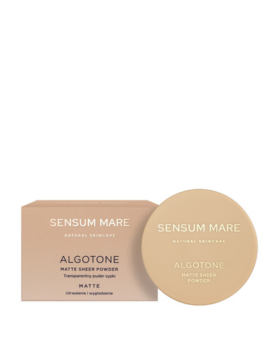 Puder sypki o matowym wykończeniu