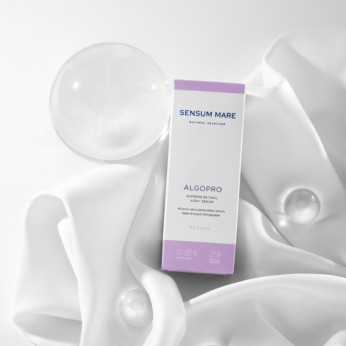 Wysoce skoncentrowane serum regenerująco-korygujące ze stabilnym retinalem 0,16%