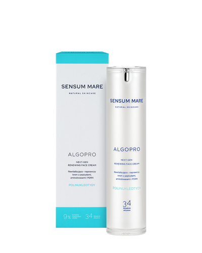 Rewitalizująco-naprawczy krem z 9% kompleksem peptydów i aminokwasów z PDRN