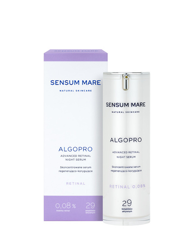 Skoncentrowane serum regenerująco-korygujące ze stabilnym retinalem 0,08%