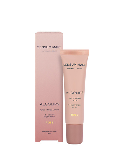 Pielęgnujący olejek do ust ROSE