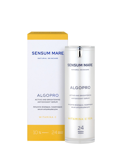 Aktywnie działające, rozjaśniające serum antyoksydacyjne z witaminą C 10%